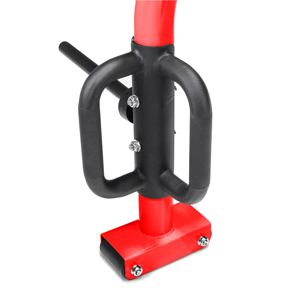 Cap Barbell Deluxe Open Trap Bar, Hex Bar, Shrug Bar, Deadlift Bar For Olympic And Standard Plates - Red