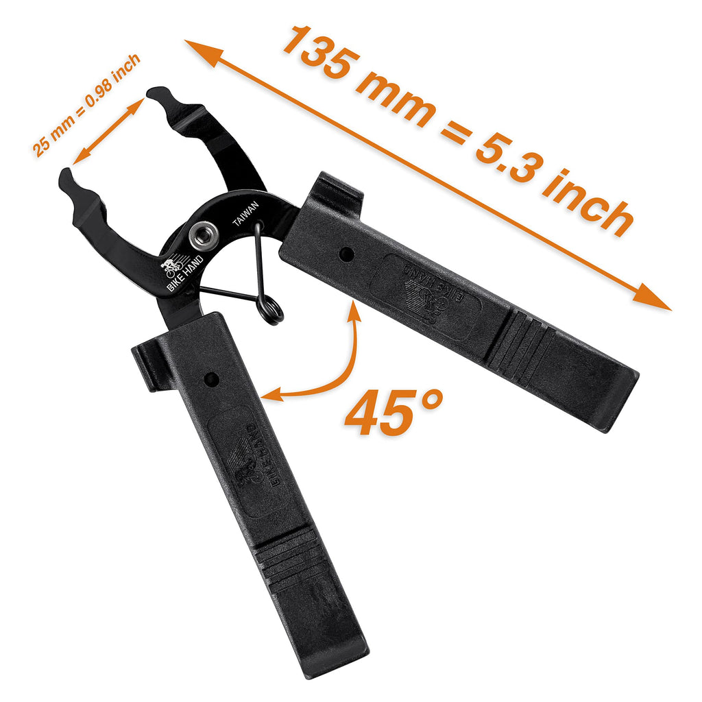 Bikehand 2 In 1 Bike Bicycle Chain Master Link Pliers Tool - Mtb Road Quick Link Remover Removal - Compatible With All Brands: F