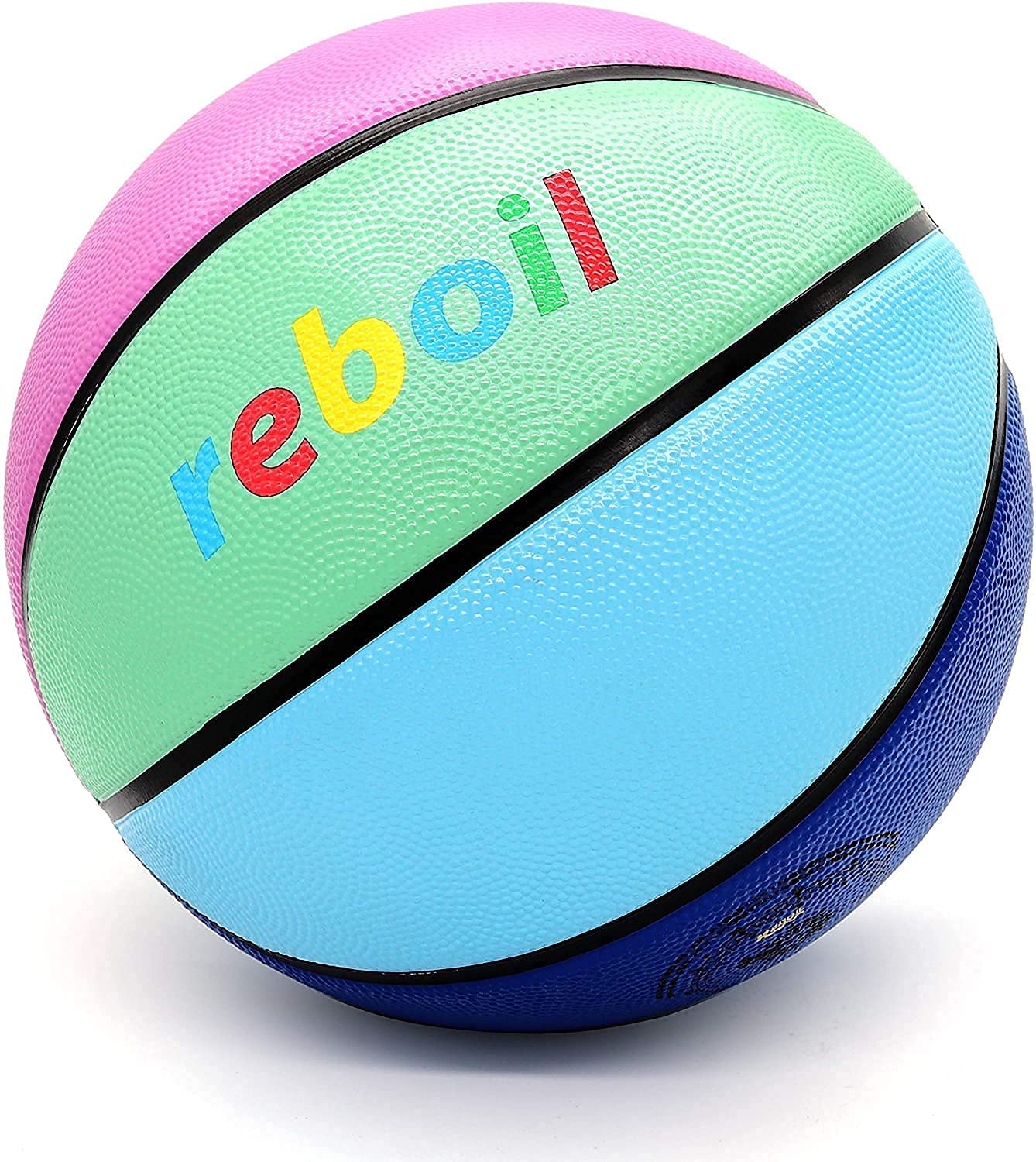 REBOILPHASE Size 3 Basketball 22 Gift for Kids, Toddlers, Girls and Boys - MUL-Color