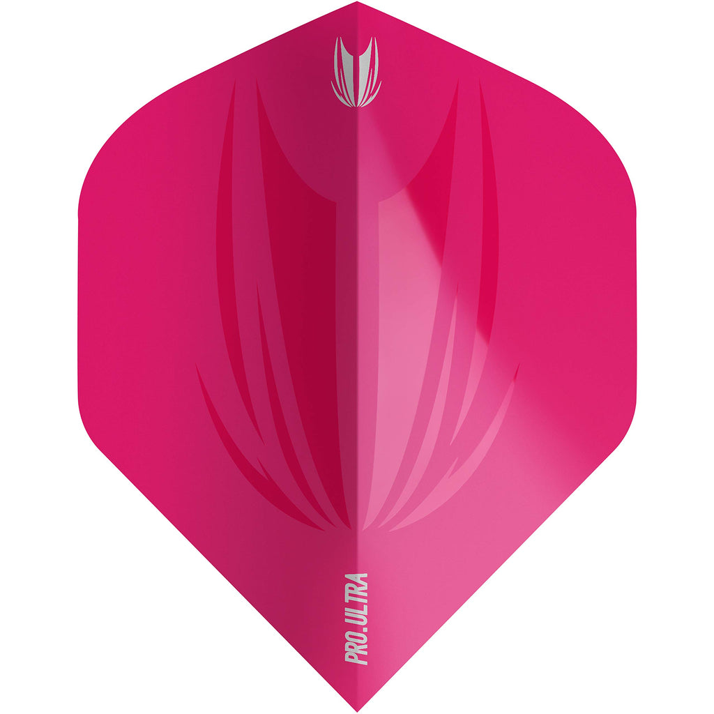 Target Darts 5 X Sets Of Id Pro Ultra Pink No2 Dart Flights - 15 In Total