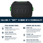 YETI Hopper Flip 8 Portable Soft Cooler, Canopy Green