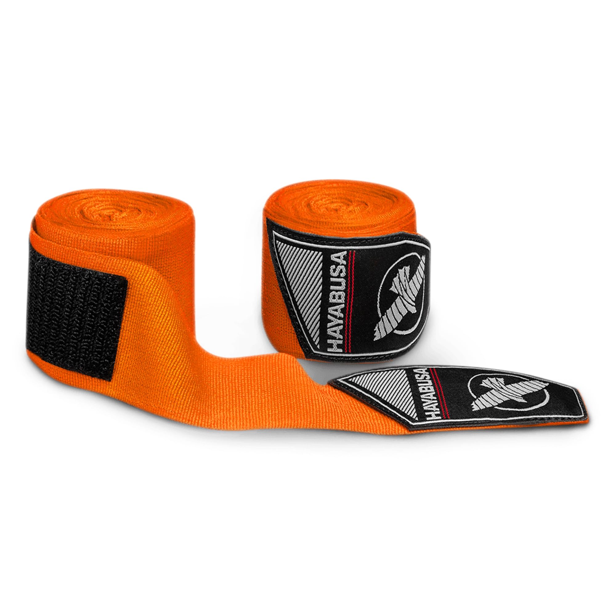 Hayabusa Boxing Hand Wraps Perfect Stretch 4.0 for Men & Women - Orange, 180 inches
