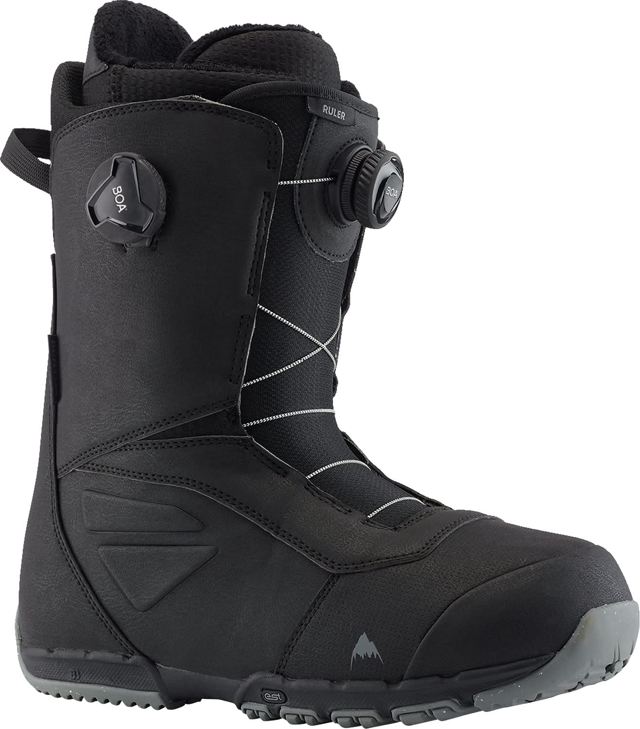 Burton Ruler Boa Snowboard Boots Mens Sz 14 Black