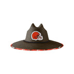 Foco Cleveland Browns Nfl Team Color Straw Hat