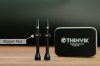 Thinvik Presta Tubeless Valve Stem 48Mm,Super Light Alloy Presta Tubeless Valve Stem Kit For Tubeless Tires-2 Tubeless Valve Ste