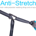 Birmi Portable Double Hammock With Straps - Waterproof Compression Sack  Light And Ultrasoft Parachute Nylon Rated For 500 Lbs.