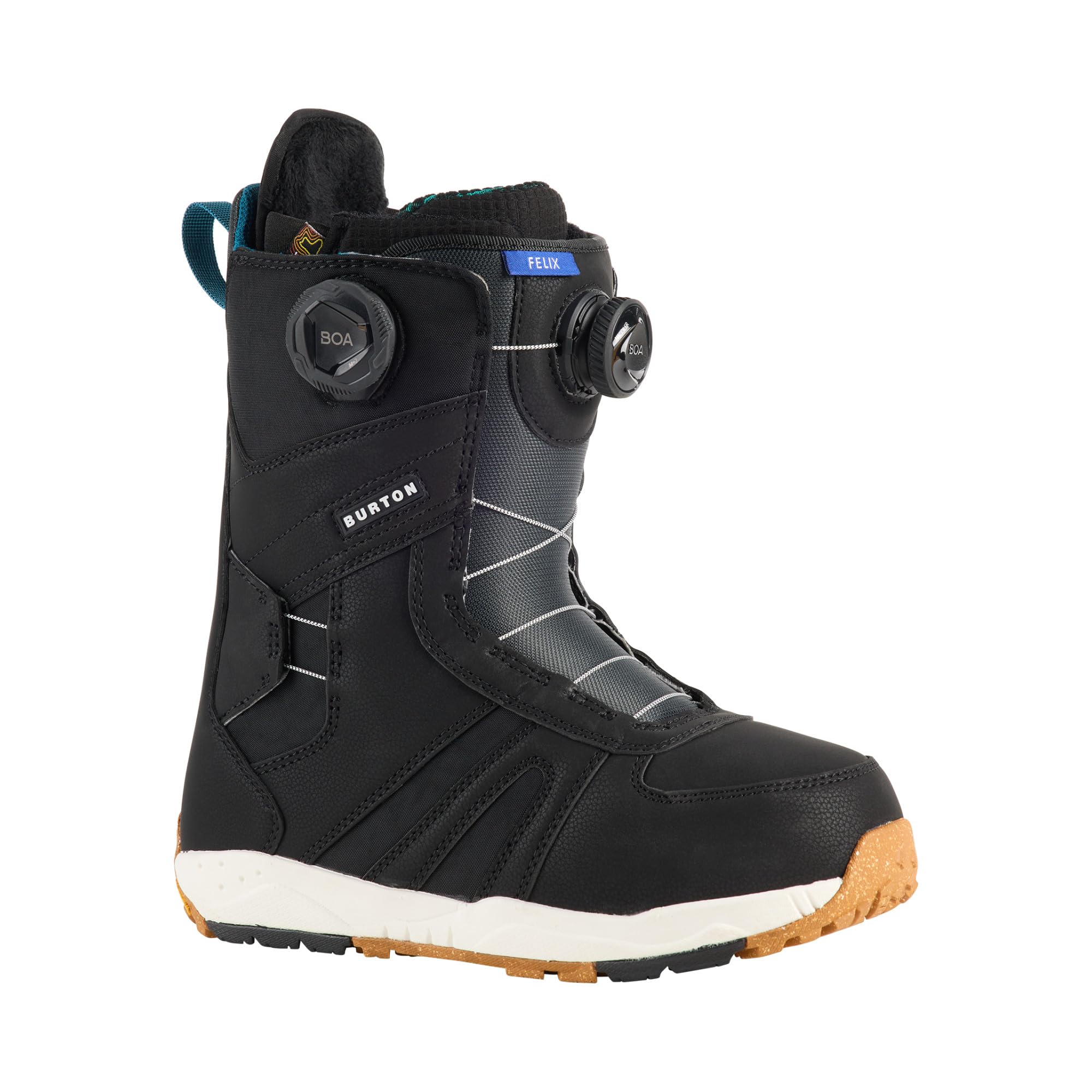 Burton Womens Felix BOA Snowboard Boots (Black, 6.5)