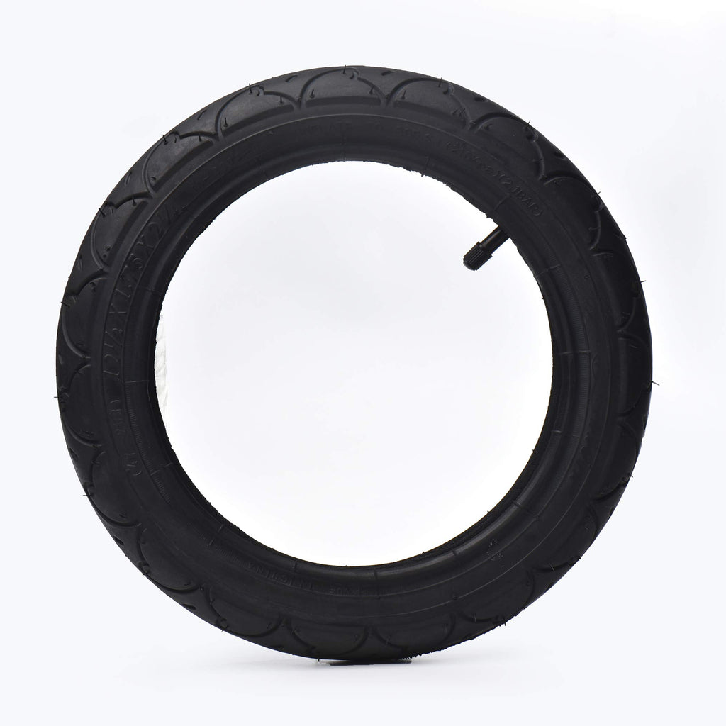 (2 Sets) 12.5    X 2.25 Kids Bike Replacement Tires And Tubes - Compatible With Most 12    Kids Bikes Like Royalbaby, Schwinn, A