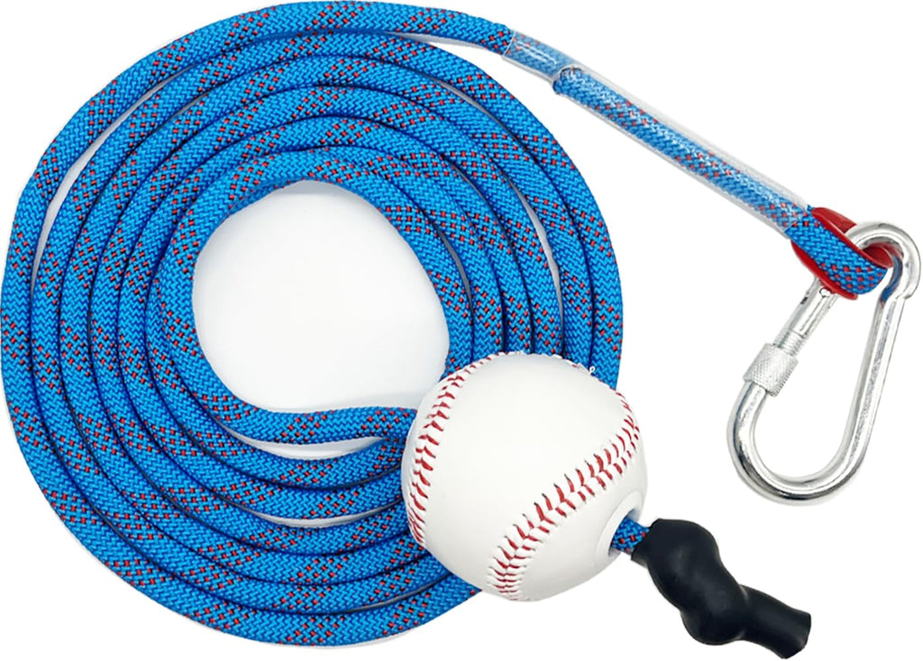 Jujingyang Baseball Swing Hitting Trainer Pro - Adjustable Pendulum Ball System With Secure Locking Anchor | Improve Batting Acc