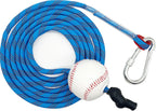 Jujingyang Baseball Swing Hitting Trainer Pro - Adjustable Pendulum Ball System With Secure Locking Anchor | Improve Batting Acc