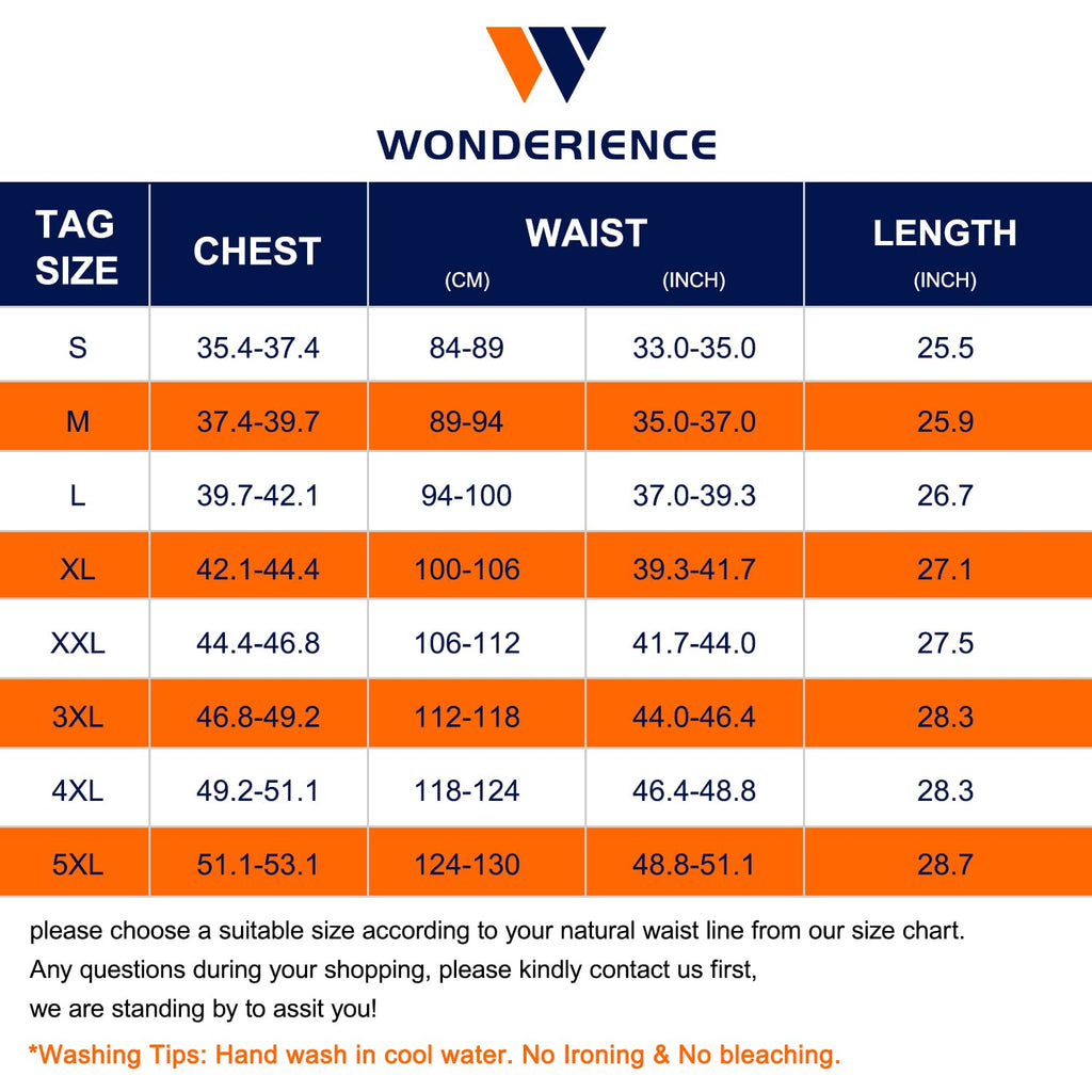 Wonderience Sauna Suit For Men Waist Trainer Neoprene Sweat Vest With Adjustable Waist Trimmer Belt(Black, Xxxx-Large)