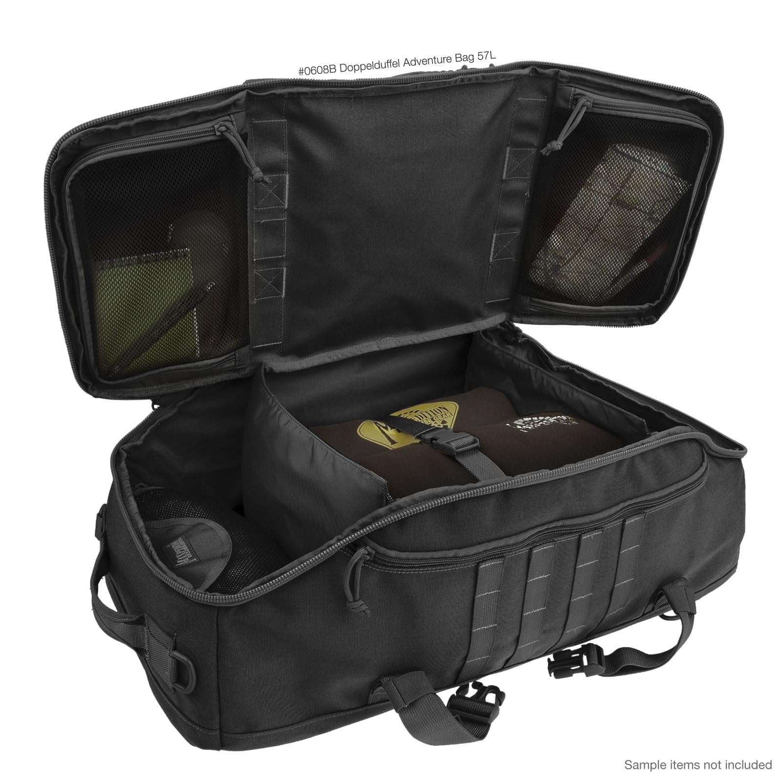 Maxpedition DOPPELDUFFEL Adventure Bag (Black)