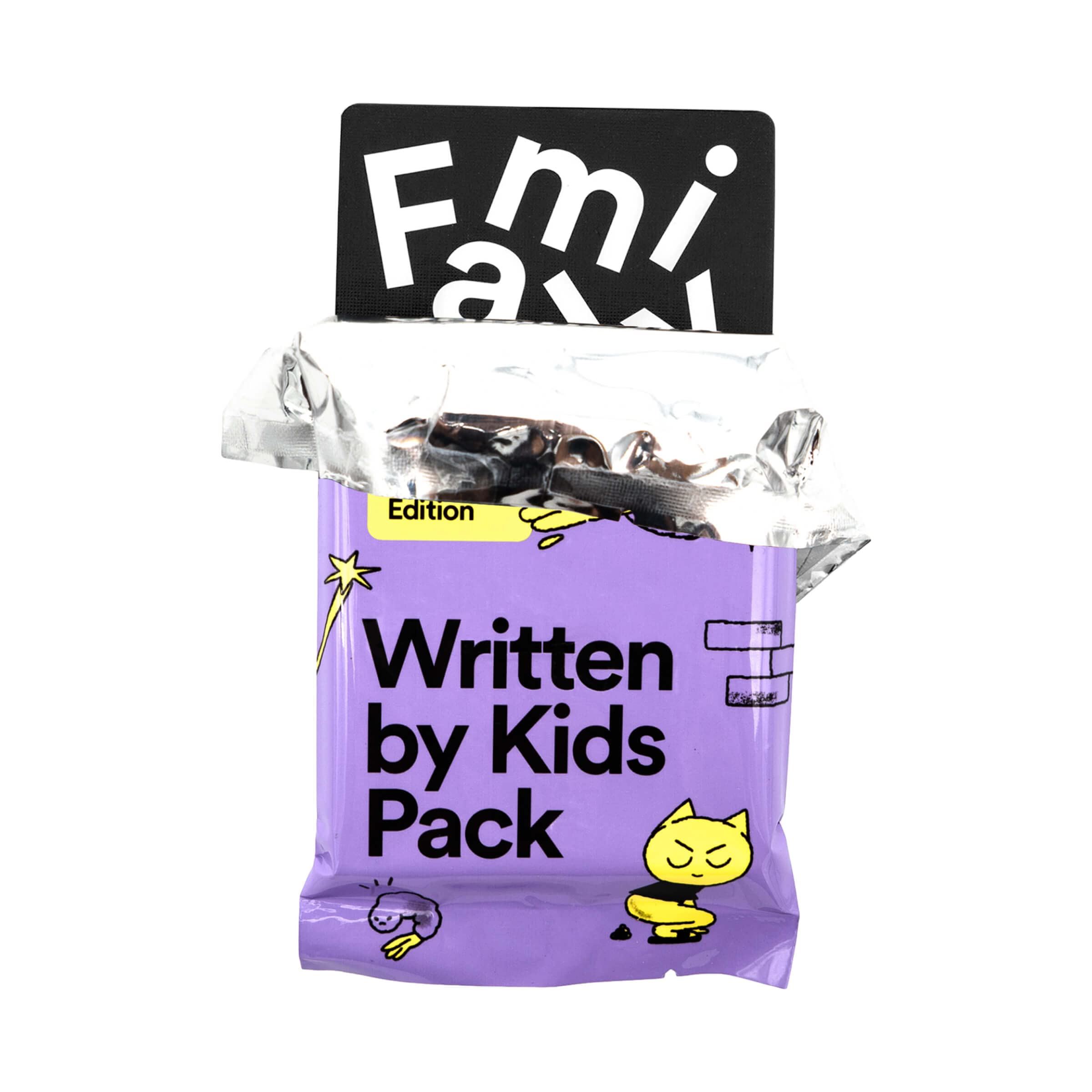 Cards Against Humanity Family Edition: Written By Kids Pack