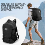Jueachy Tactical Backpack 35L Military Bag: Waterproof Army Hiking Backpack Molle Bookbag Edc Bag