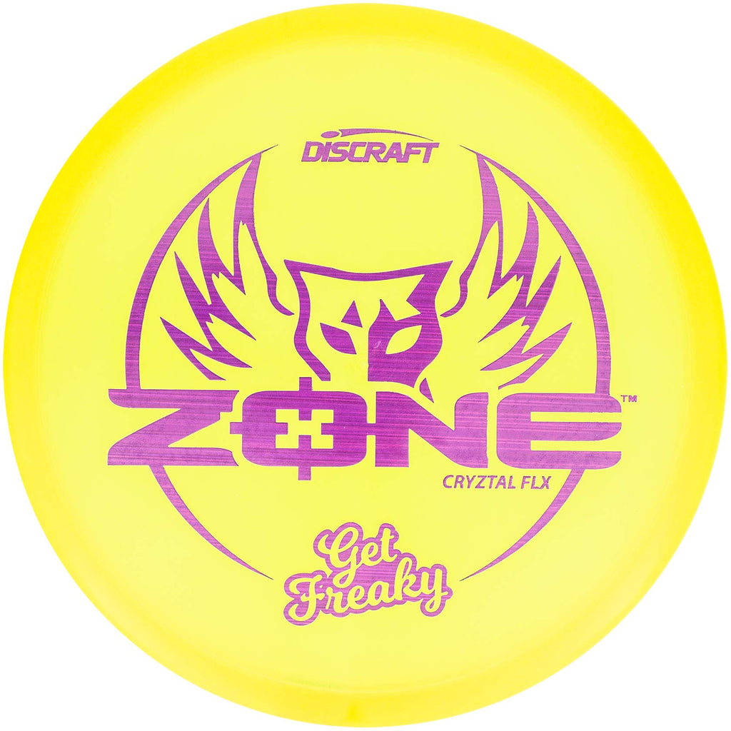 Discraft Limited Edition Brodie Smith Get Freaky Cryztal Z Flx Zone Putt And Approach Golf Disc [Colors May Vary] - 173-174G