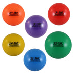 Tap Conditioning Tap Max-Grip Weighted Ball- Set Of Six | Plyo Balls Used In Pitching And Hitting Training, Multi-Colored