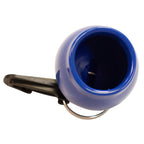 Scuba Choice Scuba Diving Skum-Ball Regulator Mouthpiece Cover With Clip, Blue