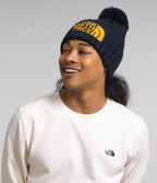 The North Face Heritage Ski Tuke | Deep Fit, Cuffed Winter Hat for Men & Women with Removable Pom, Sustainable Fabric, Ribbed, S