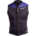 Neosport 2.5Mm Men'S Sport Vest-Black/Blue-Medium