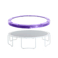Machrus Upper Bounce Trampoline Replacement Safety Pad 6Ft - 16Ft Round-Trampolines Spring Cover Pvc Trampoline Skirt (Purple, 1