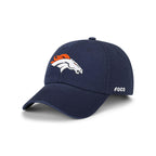 Foco Men'S Denver Broncos-Navy Cap Nfl Logo Casual Hat, Team Color