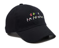 Jazaa|Az| Baseball Cap Adjustable Size For Running Workouts And Outdoor Activities All Seasons (Black A)