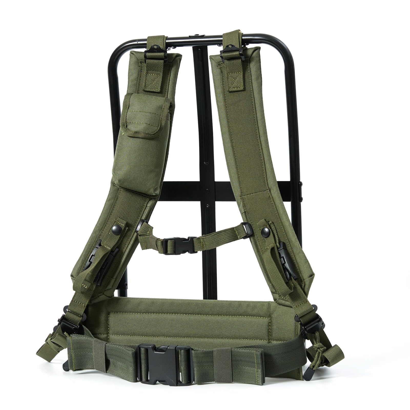 MT Military Alice Pack Frame with, Kidney Pad & Waist Belt (Alice Frame 1.0 Olive Drab)