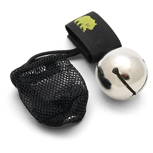 Coghlans Bear Bell With Magnetic Silencer, Black