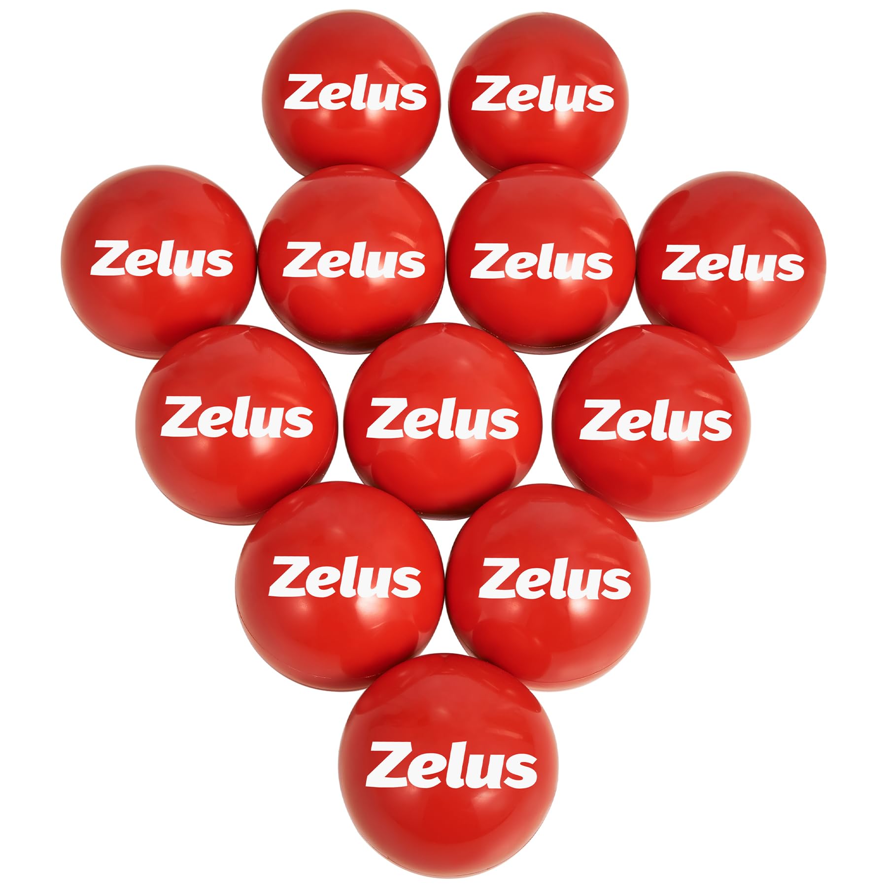 ZELUS Training Balls for Softball and Baseball Practice | 2.8-Inch 1 lb Weight Ball | Baseball Accessory for Strength Hitting Ba
