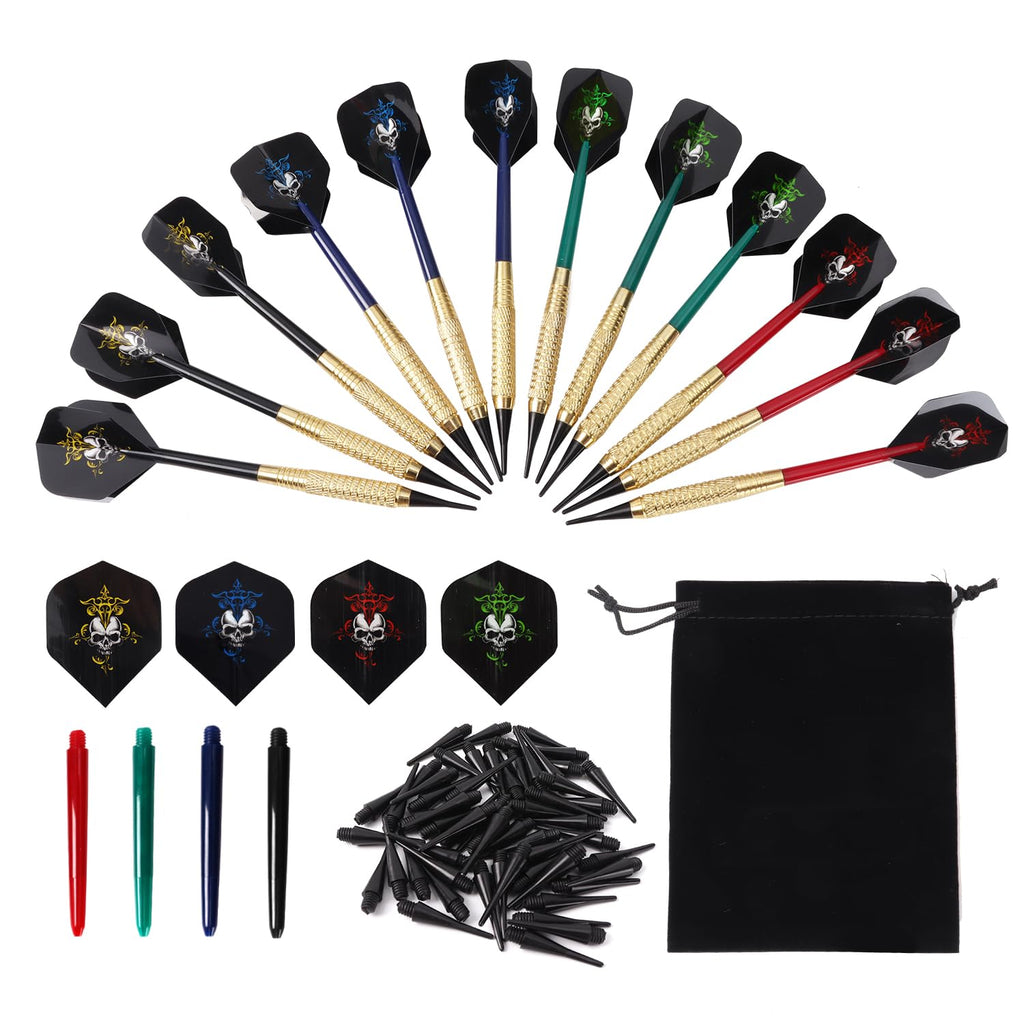Gse Games & Sports Expert Soft Tip Darts For Electronic Dart Board. 60 Of Free Dart Tips & Storage Bag Included (Deluxe - 18 Gra