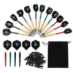 Gse Games & Sports Expert Soft Tip Darts For Electronic Dart Board. 60 Of Free Dart Tips & Storage Bag Included (Deluxe - 18 Gra