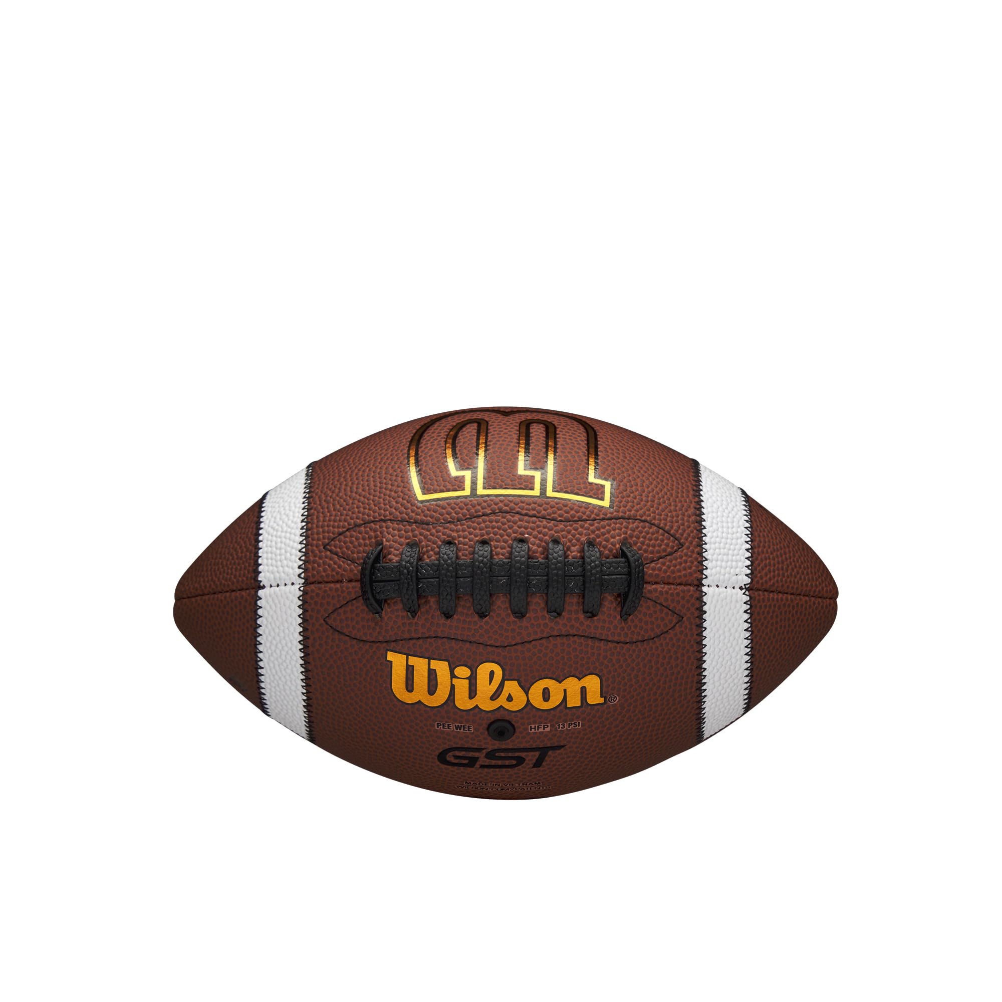 Wilson Gst Speedskin Football - Brown, Peewee Size