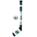 Franklin Sports Seattle Kraken Nhl Mini Soft Hockey Stick Set - Nhl Team Soft Foam Mini Hockey Stick And Ball Set - Great Toy Fo