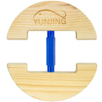 Yunjing Hat Stretcher Wooden Adjustable Buckle One Size Fits All From 6-1/2 To 9-1/2, Heavy Duty, Easy To Use For All Caps (Blue