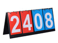 I-MART 4 Digital Portable Table Top Scoreboard, Easy Flip Score Keeper for Basketball Football Tennis Baseball Soccer Ping Pong 