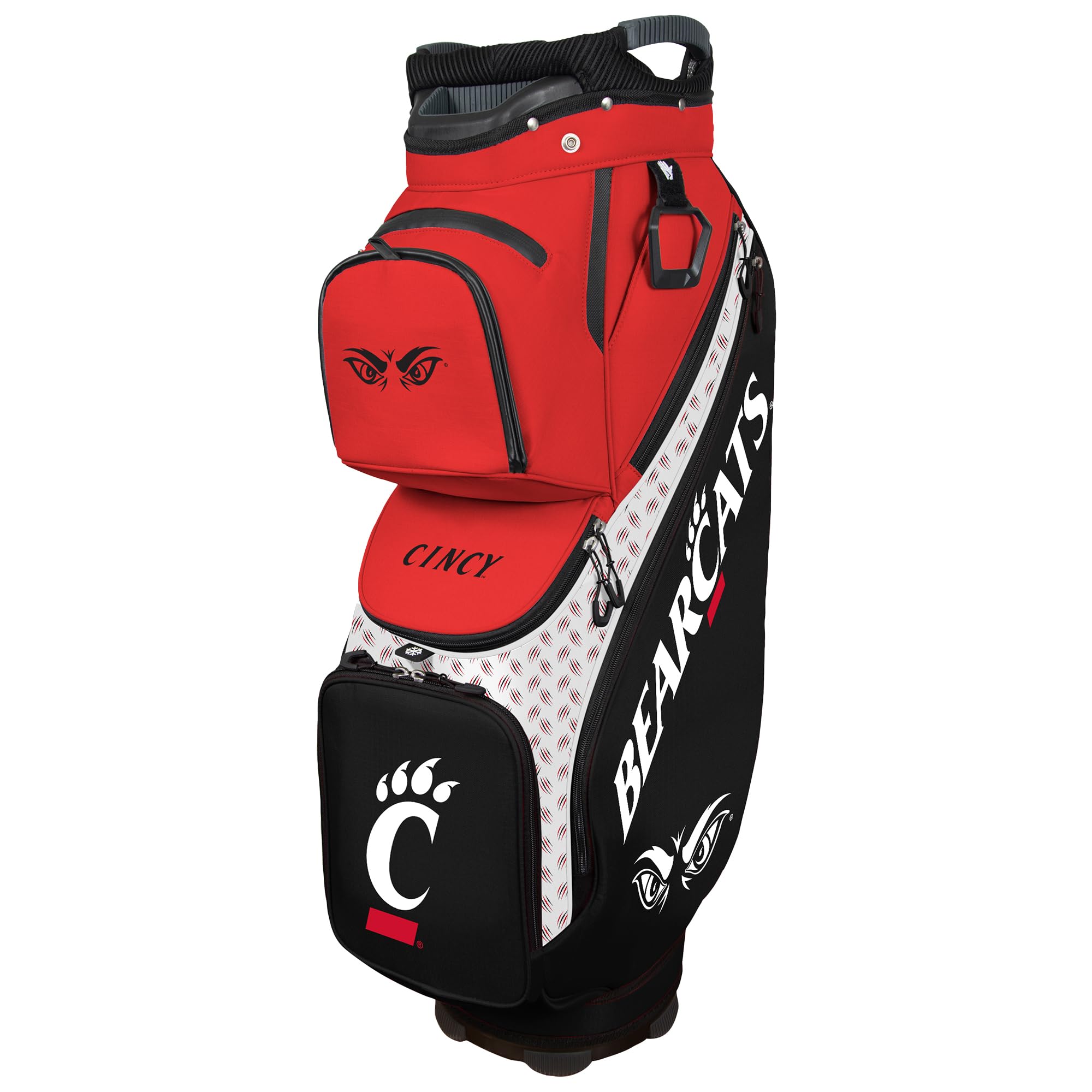 Team Effort Clubhouse Cooler Cart Bag NCAA Cincinnati Bearcats