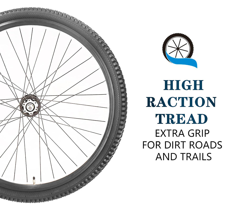 Bike Tire 24/26/27.5 X 1.95 27.5/29 X 2.125 Inch Folding Bead Replacement Bike Tire For Mountain Bike Mtb (24 X 1.95)