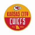 Rico Industries Nfl Football Kansas City Chiefs Classic Shape Cut Pennant - Home And Living Room D  Cor - Soft Felt Ez To Hang
