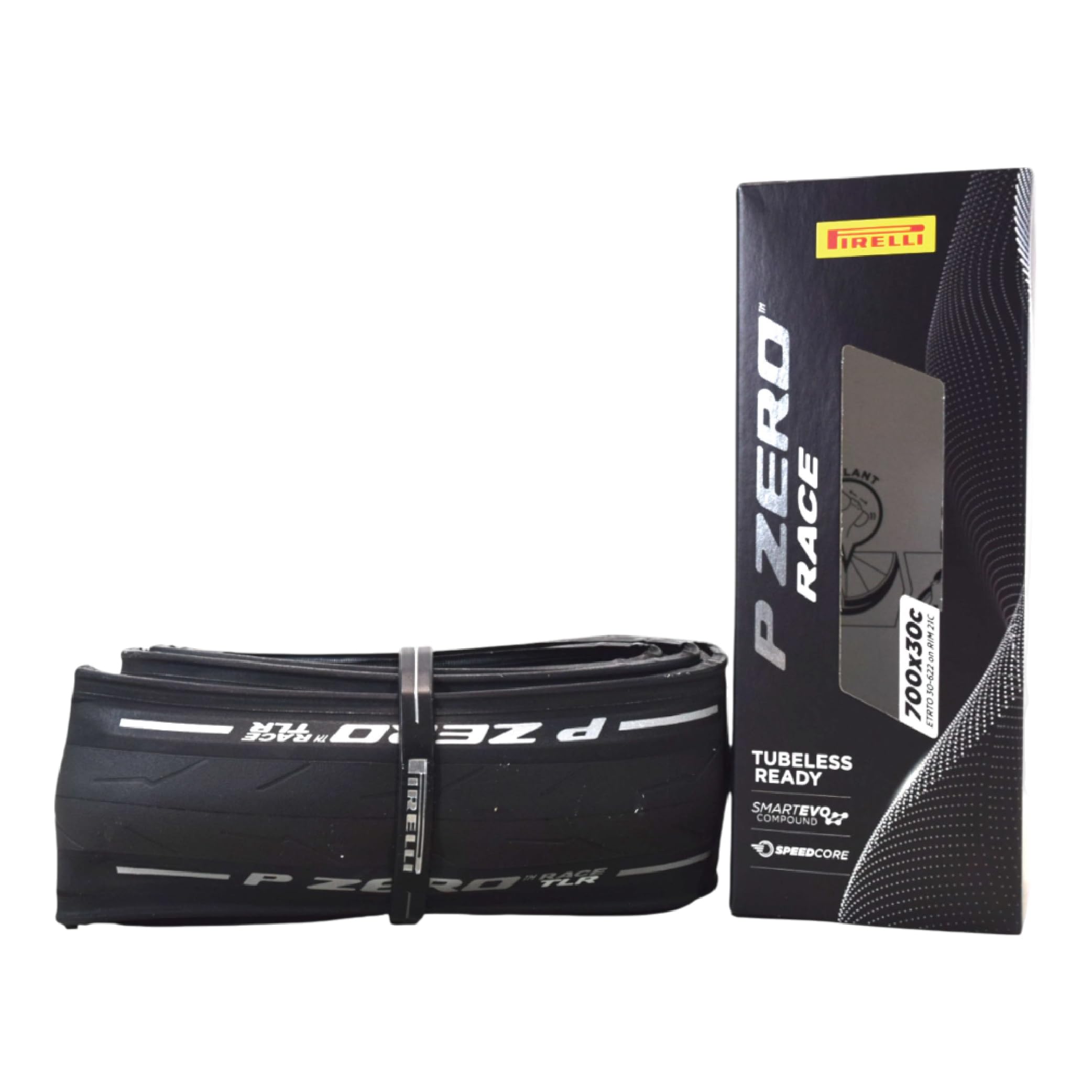 Pirelli P Zero Race TLR 30-622 (700 x 30c) Road Bike Tire - Tubeless Ready, Lightweight, High-Performance Bicycle Tire for Road 
