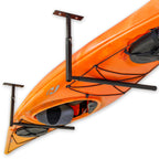 Storeyourboard Single Kayak Ceiling Rack, Adjustable Storage Mount, Overhead Garage System