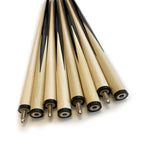 Phantasilet 2-Piece 58 Wooden Cue Sticks Pool Sticks, Pack Of 4