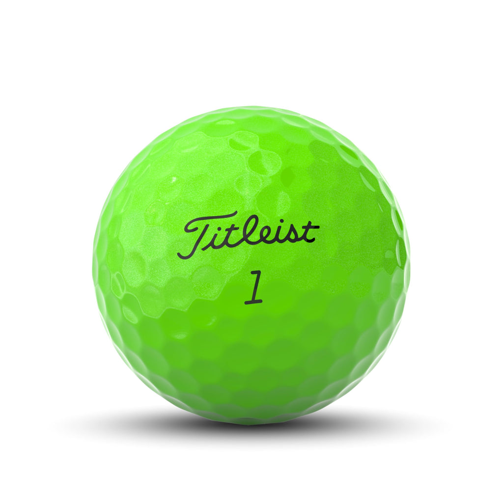 Titleist Tour Soft Golf Balls, Glossy Green (One Dozen)