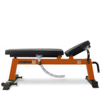 Cap Barbell Deluxe Utility Weight Bench, Orange