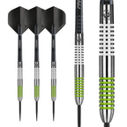 Winmau Ton Machine 23G Tungsten Darts With Prism Flights And Shafts (Stems)