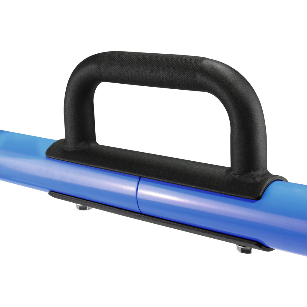 Cap Barbell Deluxe Open Trap Bar, Hex Bar, Shrug Bar, Deadlift Bar For Olympic And Standard Plates - Blue