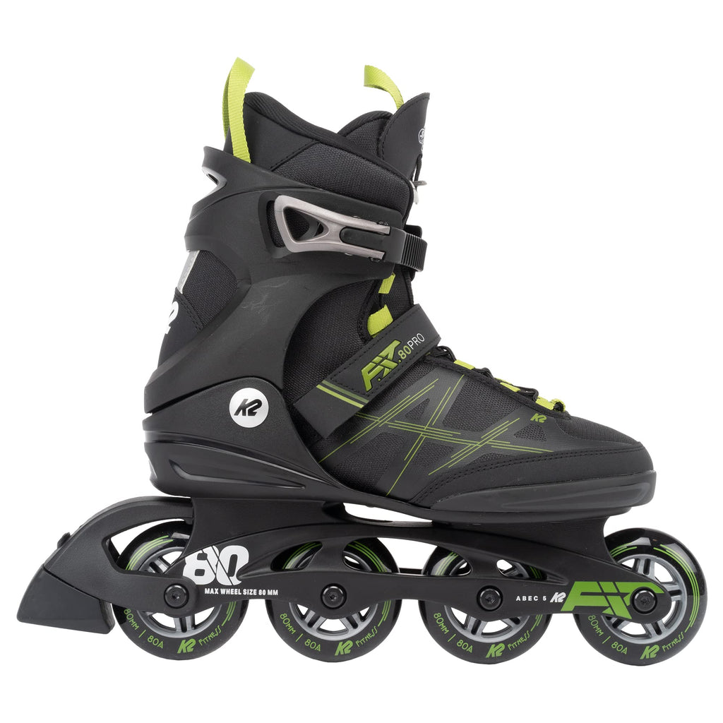 K2 Skate F.I.T. 80 Pro, 10, Black_Olive