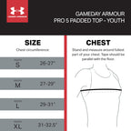 Gameday Armour Pro 5-Pad Top Youth Black L