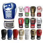 Ringside Apex Flash Boxing Training Sparring Gloves, Bl/Wh 18 Oz,Blue/White