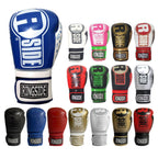Ringside Apex Flash Boxing Training Sparring Gloves, Bl/Wh 18 Oz,Blue/White