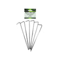 'Metal Tent Pegs, Pack Of 6''